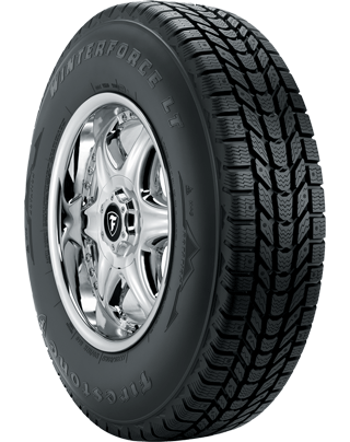 Truck Hard with Firestone Winterforce LT Tires