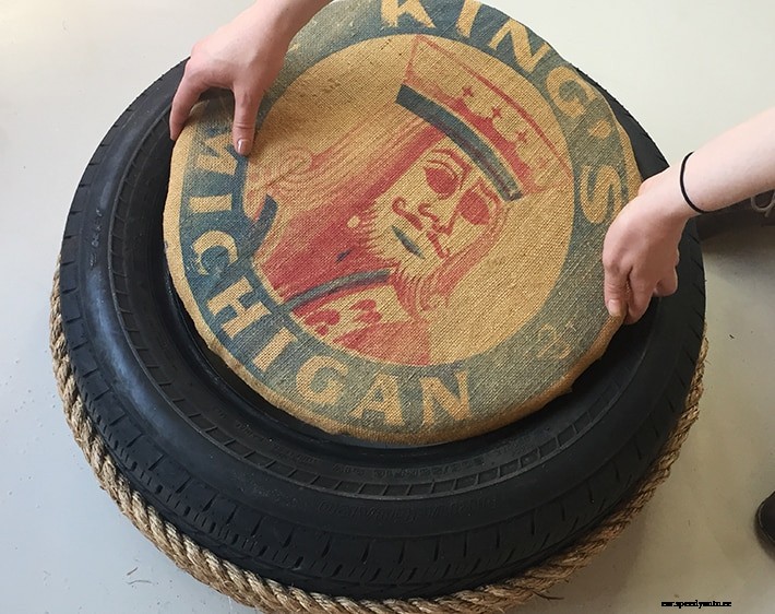 DIY Tire Crafts: Transform an Old Tire into an Ottoman