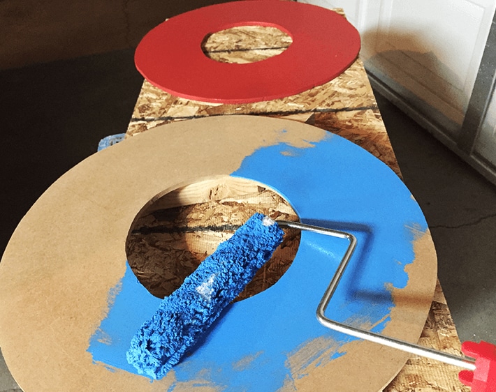 DIY: Make a Cornhole Set Out of Old Tires