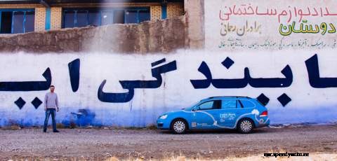 From Netherlands to Australia in an electric converted Volkswagen Golf Estate