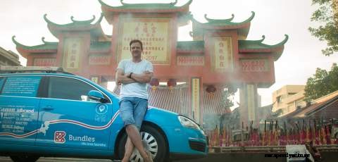 From Netherlands to Australia in an electric converted Volkswagen Golf Estate