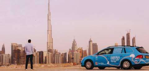 From Netherlands to Australia in an electric converted Volkswagen Golf Estate