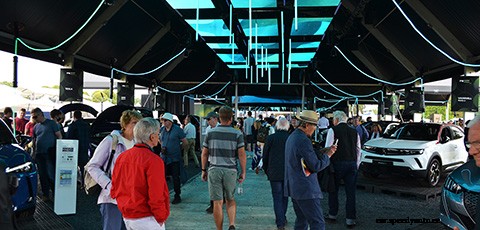 A showcase of all things EV at the 2021 Festival of speed