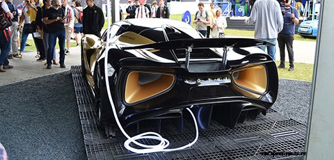 A showcase of all things EV at the 2021 Festival of speed