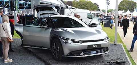 A showcase of all things EV at the 2021 Festival of speed