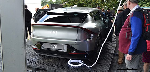 A showcase of all things EV at the 2021 Festival of speed