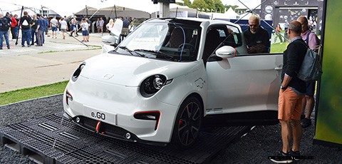 A showcase of all things EV at the 2021 Festival of speed