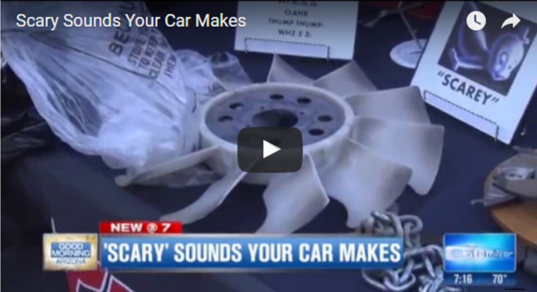 Don’t Be Spooked By Strange Noises Local Experts Offer Advice During Car Care Month