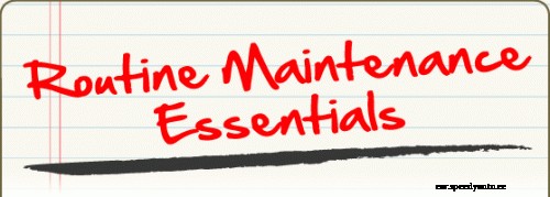 Routine Maintenance Schedule – What you Should Check Every Week