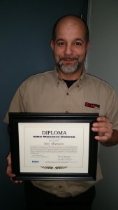Joey graduates from Elite Customer Service Training w/ Dale Carnegie