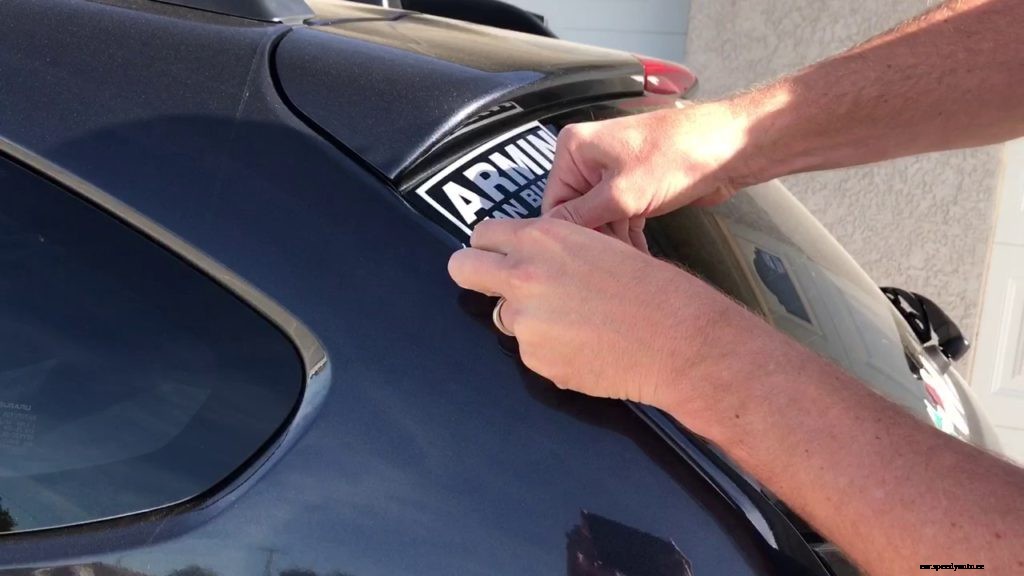 How to Remove Stickers from Windshield