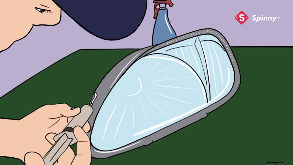 How to remove moisture from headlights and tail lights?