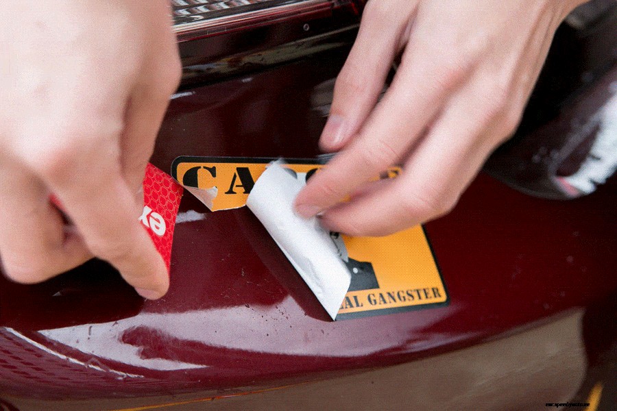 How to Remove a Sticker From Your Car