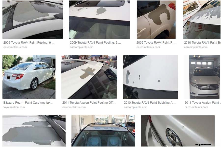 Toyota’s Blizzard Pearl Paint – Maybe It’s Them and Not You