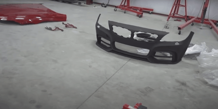 Fixing A Car Z4 BMW That Was Destroyed