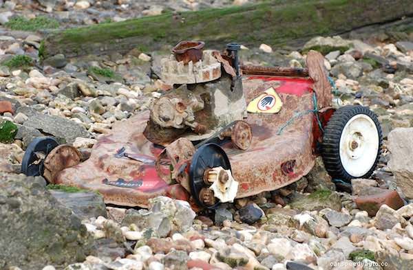 How to Fix a Rusted Lawn Mower Deck