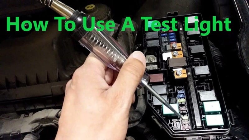 Types of Test Light and How To Use A Test Light?