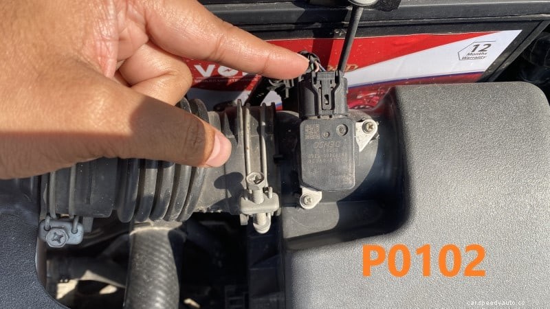 P0102 – Meaning, Causes, Symptoms, Diagnostics, and Fixes