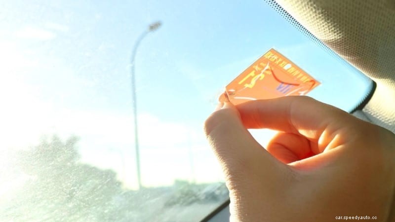 How to Remove Inspection Stickers?