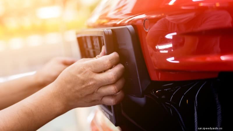 How To Fix License Plate Light Wiring?