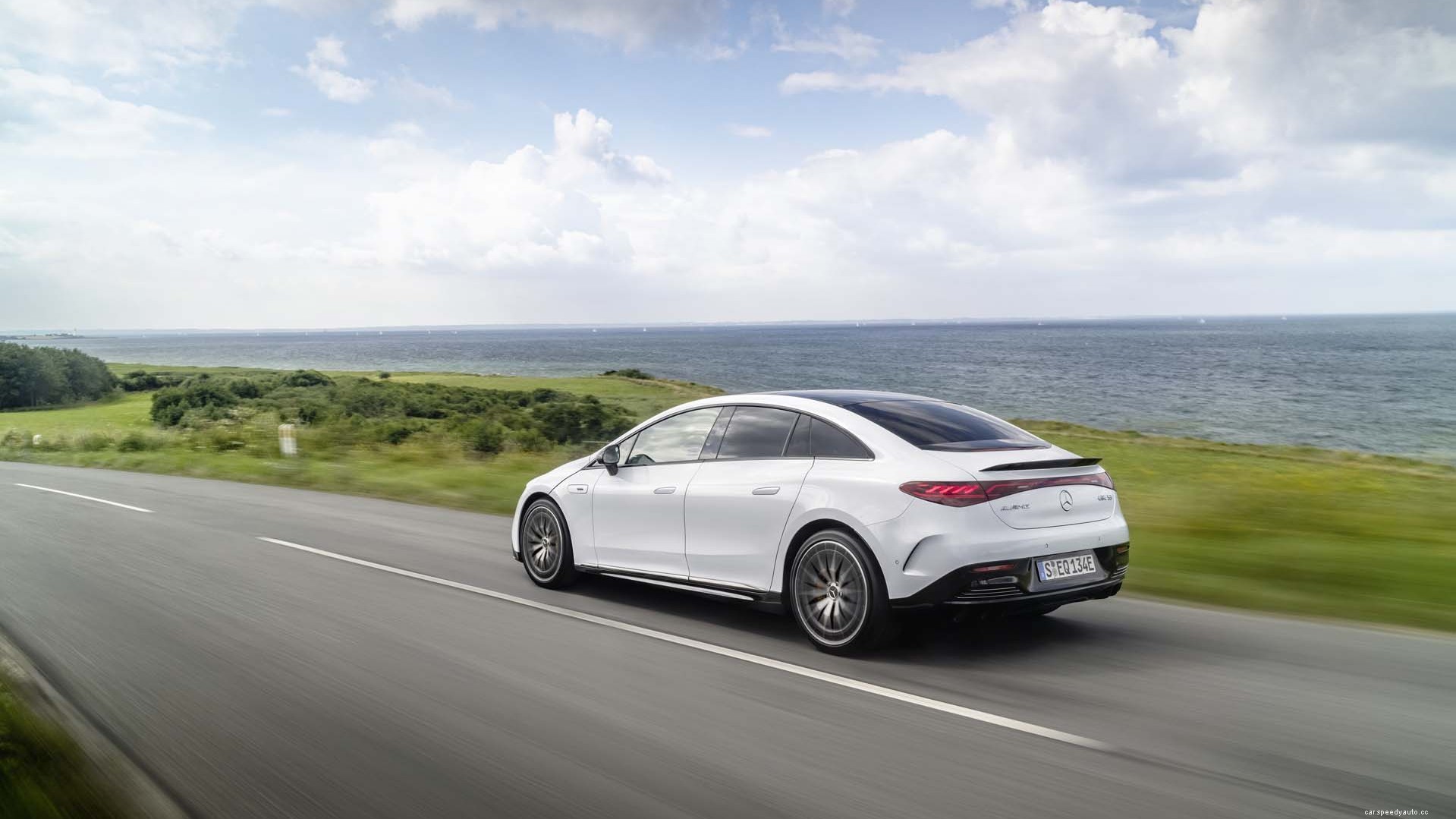 2023 Mercedes AMG EQE electric sedan puts the priority on performance