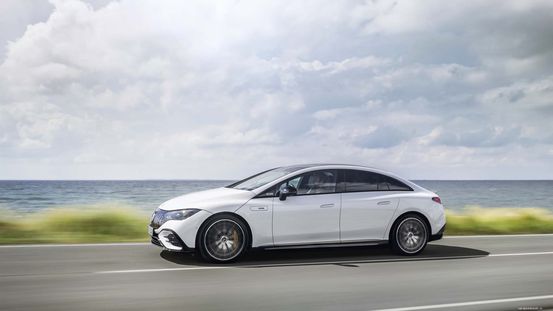 2023 Mercedes AMG EQE electric sedan puts the priority on performance