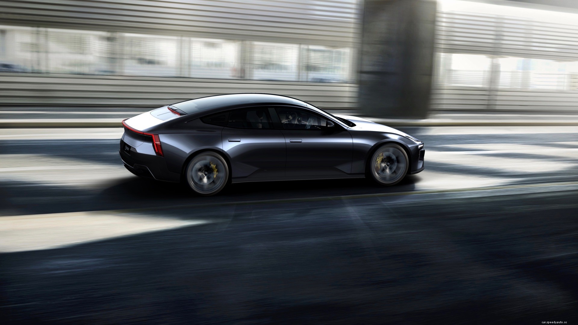Polestar details the lightweight sports-car approach to its rival for Taycan, Model S Plaid