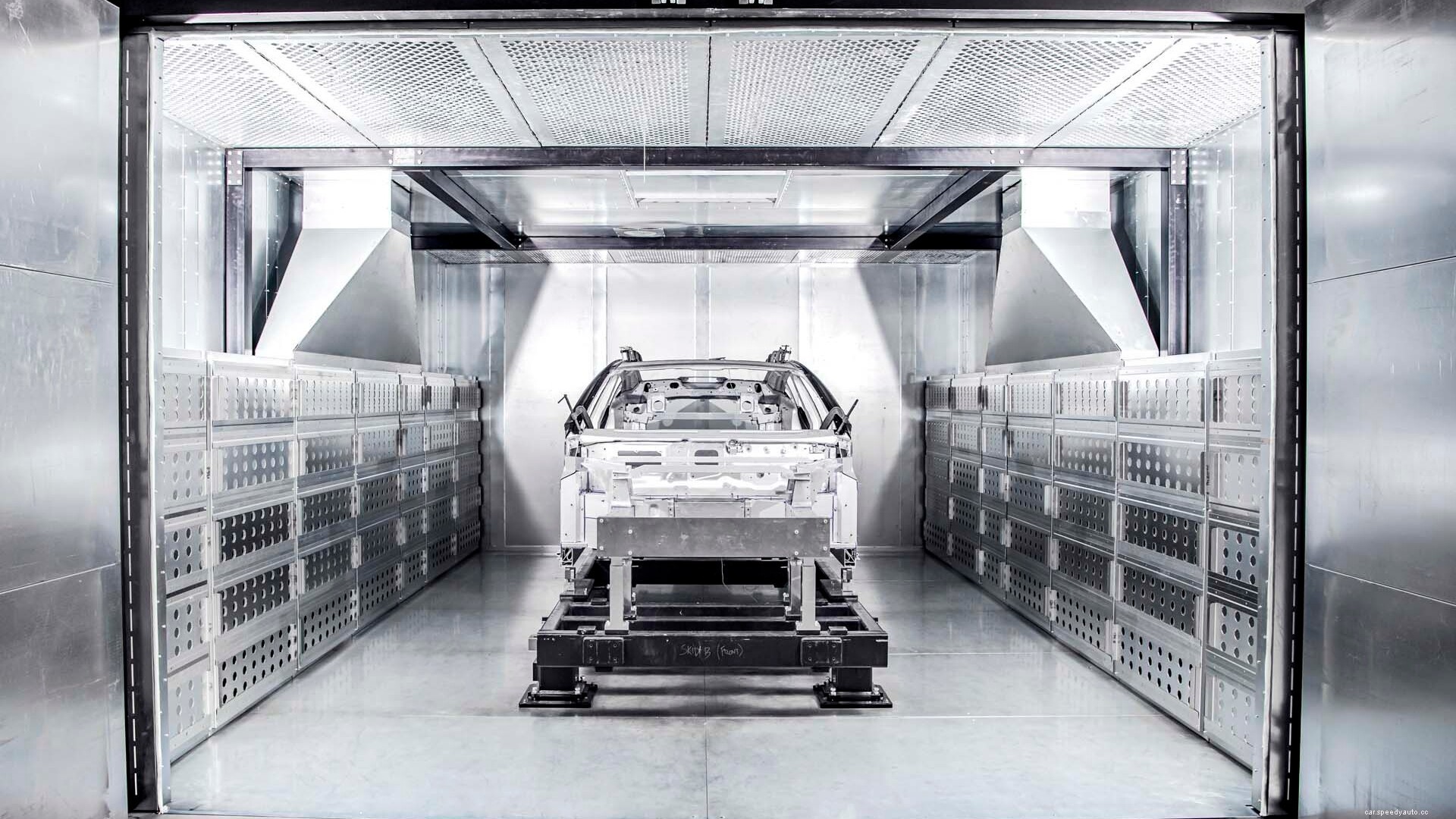 Polestar details the lightweight sports-car approach to its rival for Taycan, Model S Plaid