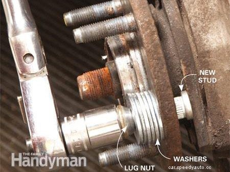 How to Replace a Broken Wheel Stud