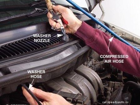 How to Fix Your Car Windshield Washer