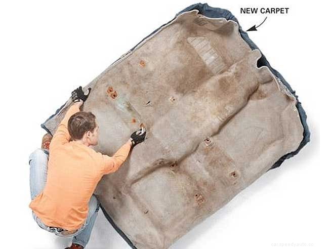 How to Install New Car Carpet
