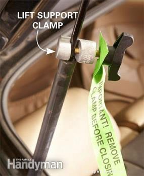 Replacing the Gas Lifts on Your Car Hood, Trunk or Rear Hatch