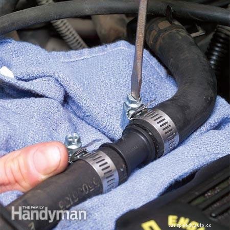 How to Repair a Car Heater Hose