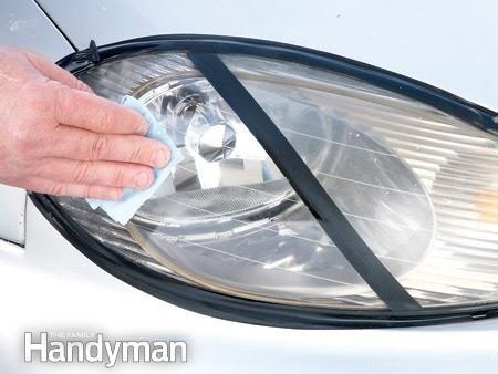 How to Clean Cloudy Headlights