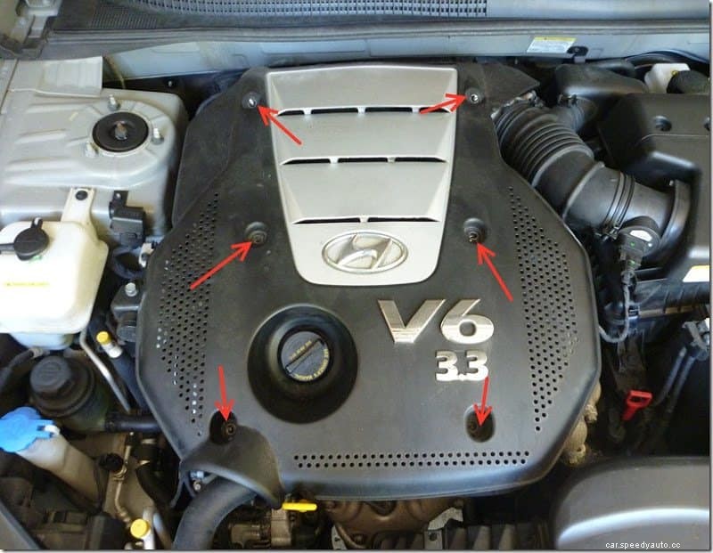 Details Of Various Spark Plugs Are Available In A V6 Engine