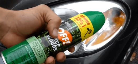 Can Bug Spray Clean Dirty and Foggy Headlights?
