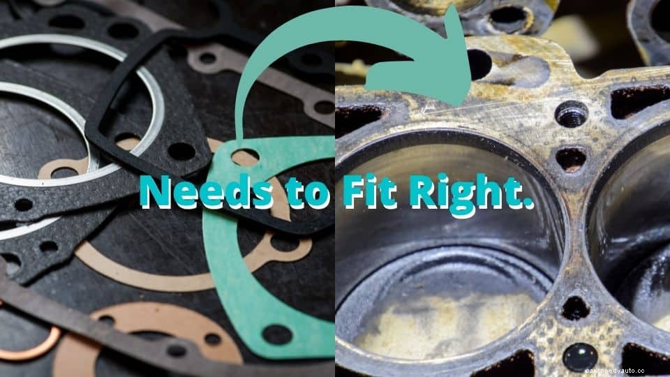 Should Head Gasket Match Bore Size?