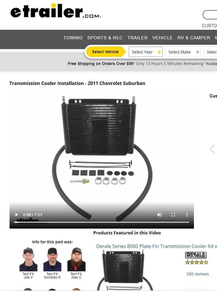 2011 Chevrolet Suburban – Install Transmission Cooler [Simple Guide]