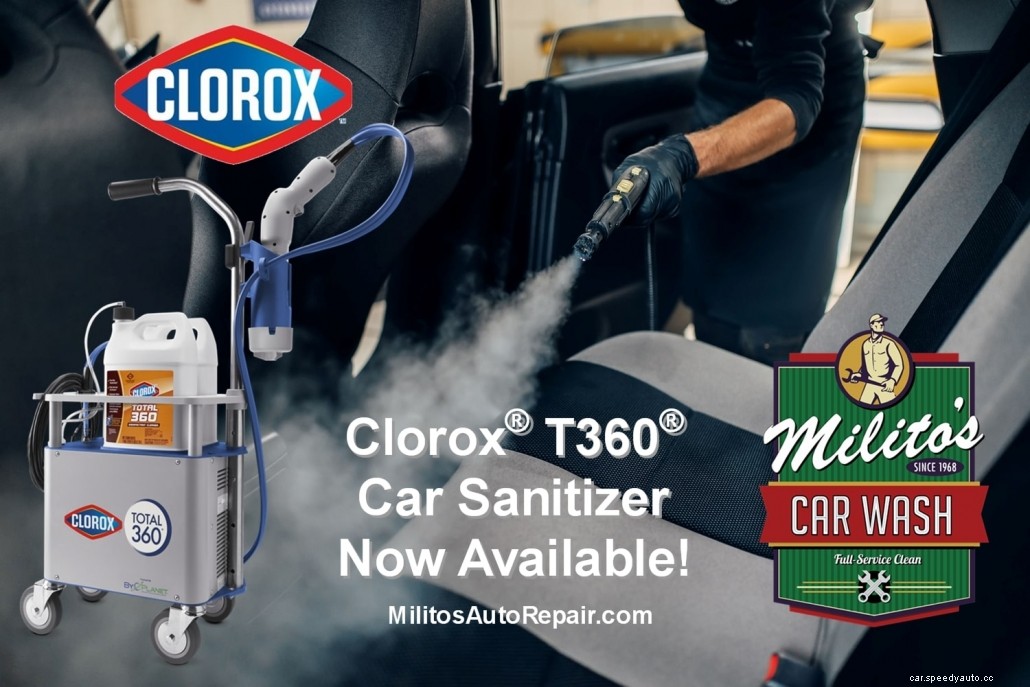 New Vehicle Sanitizing Service – Clorox® T360®