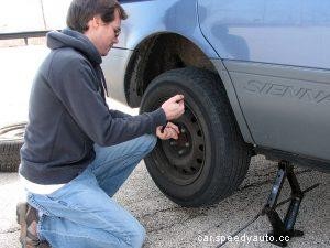 How to Change Car Tire in ONLY 20 Minutes