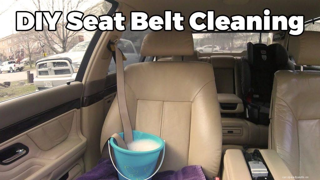 How To Clean Car Seat Belts: The Start-To-Finish Guide