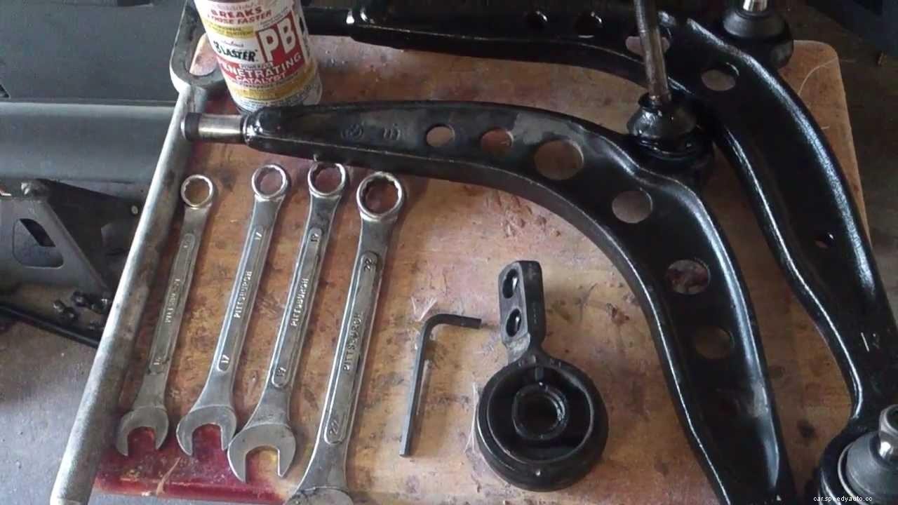 How to Replace Lower Control Arm Bushings?