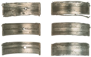 Types of Engine Bearing Damage