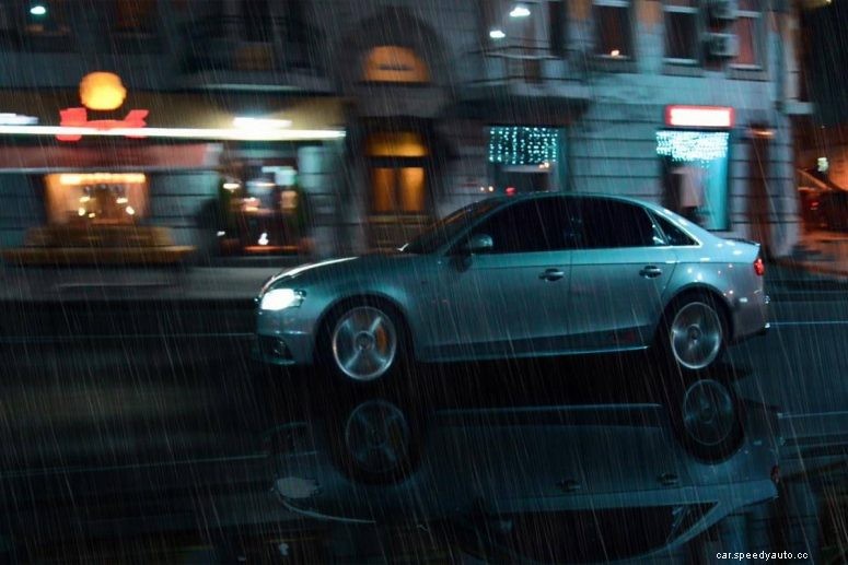 What is hydroplaning?