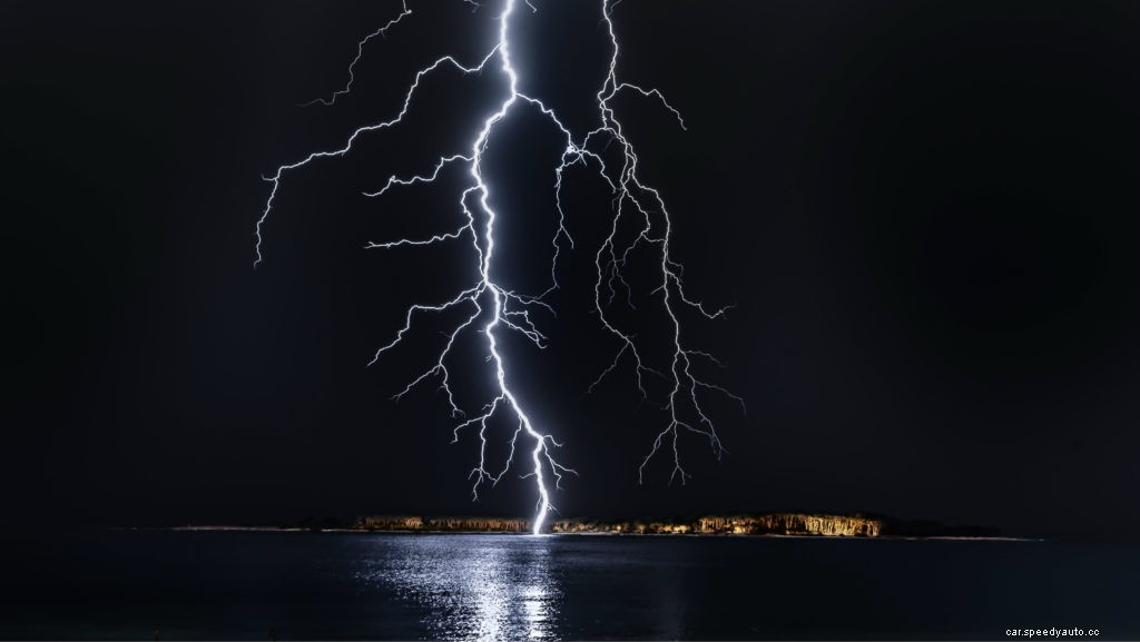 What happens when your car gets hit by lightning?