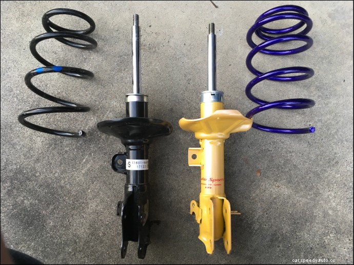 Change the shock absorbers when the ride comfort becomes bad