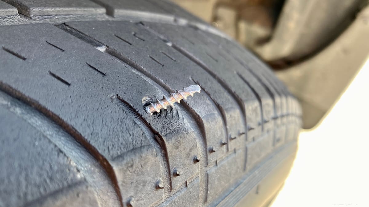 Screw in Tire – What to Do & Is it Dangerous to Drive With?