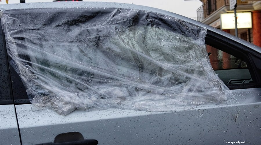 How to Cover a Broken Car Window Until It Can be Repaired