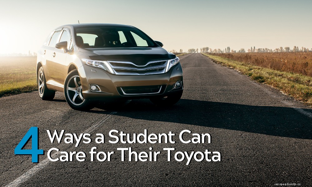 4 Ways a Student Can Care for Their Toyota
