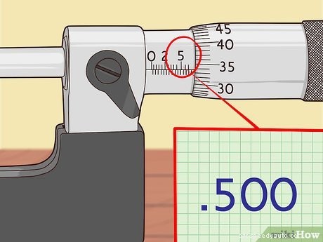 How to Use and Read an Outside Micrometer